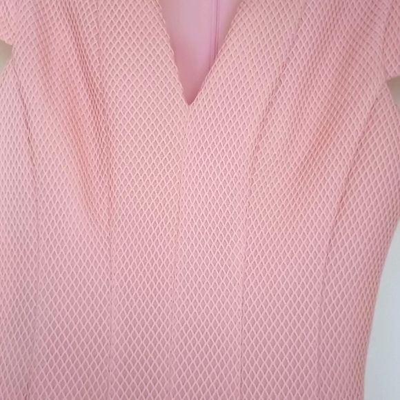 💕🌸NWOT Donna Ricco Pink Party Dress Size 10, Valentines Day, Wedding, - Picture 2 of 4